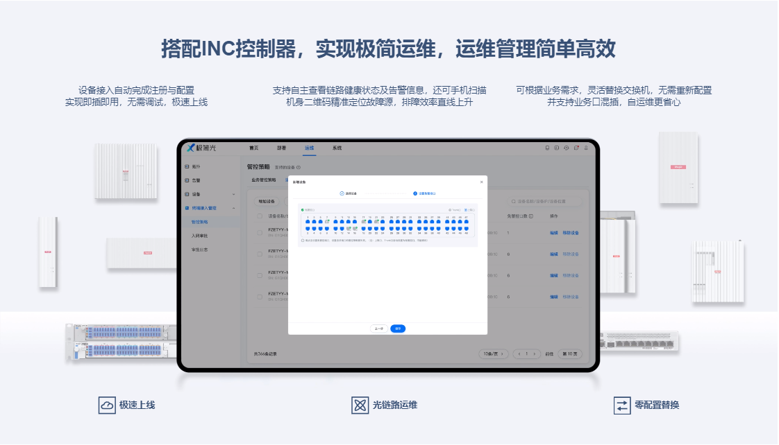 銳捷核心交換機